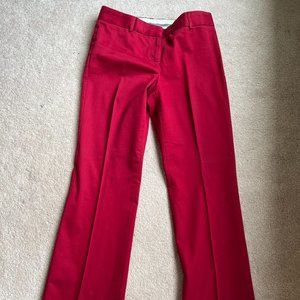 Express Editor dress pants size 2 red
